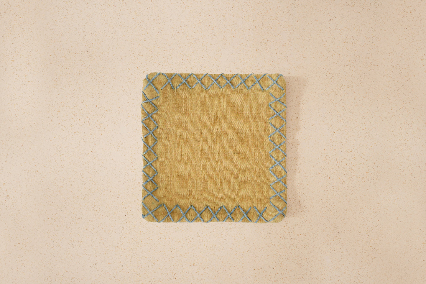 Criss-Cross Square Coasters – Set of Four